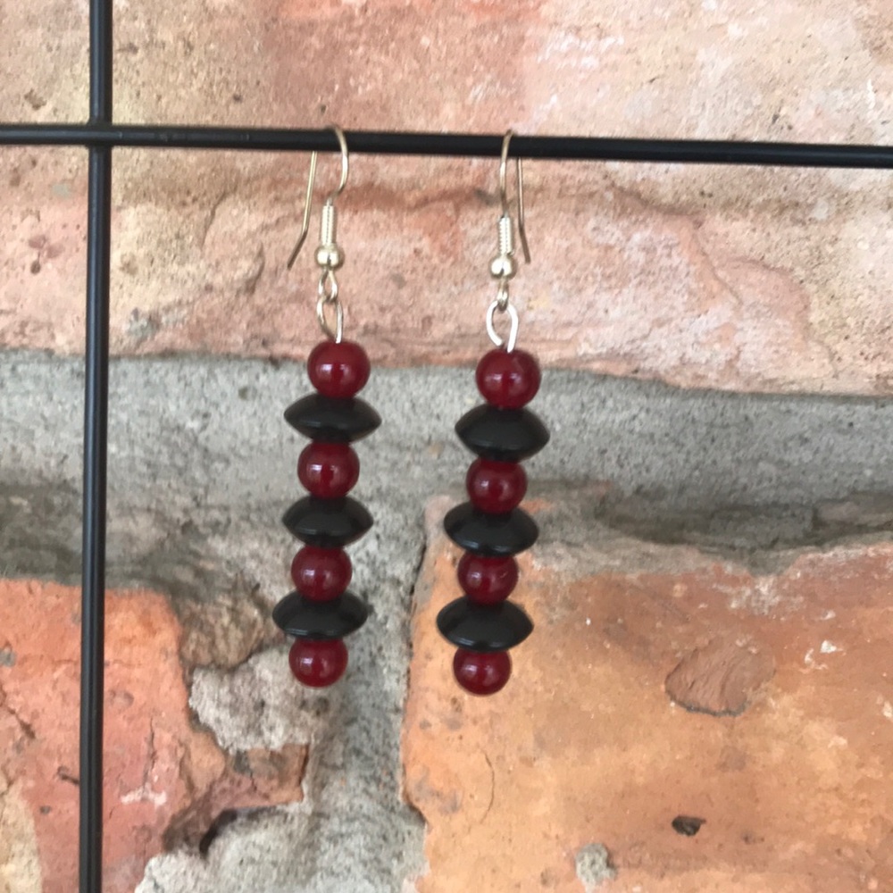 Original hand made sterling silver earrings.